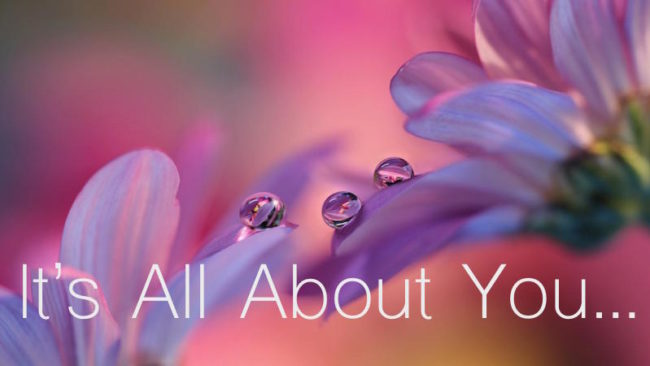 ItsAllAboutYou