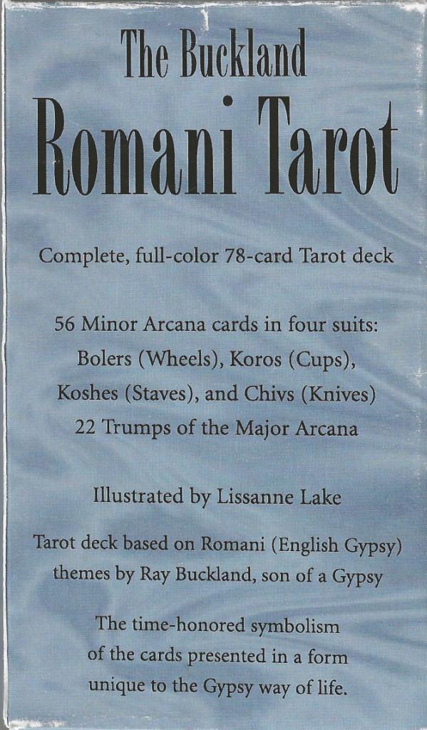 Buckland Romani Tarot by Raymond Buckland & Lissanne Lake - Image 2