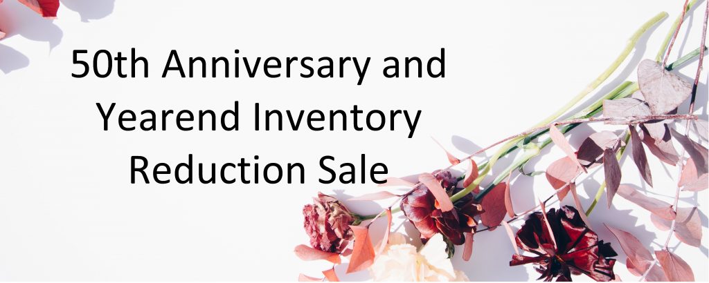 50th Anniversary Sale