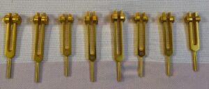 Weighted Tuning Forks courtesy of Jennifer Knowles, Blessed Be Bodyworks, Longmont, CO